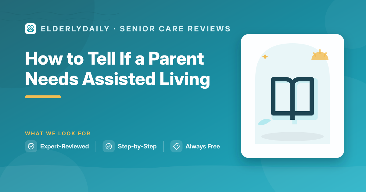 A family considering whether a parent needs assisted living