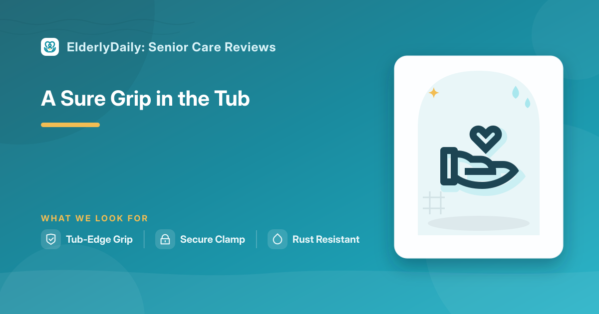 Illustrated review cover — Best Grab Bars for Bathtubs