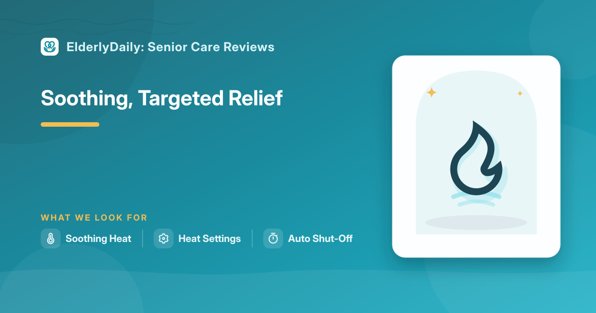 Illustrated review cover — Best Heating Pads for Arthritis