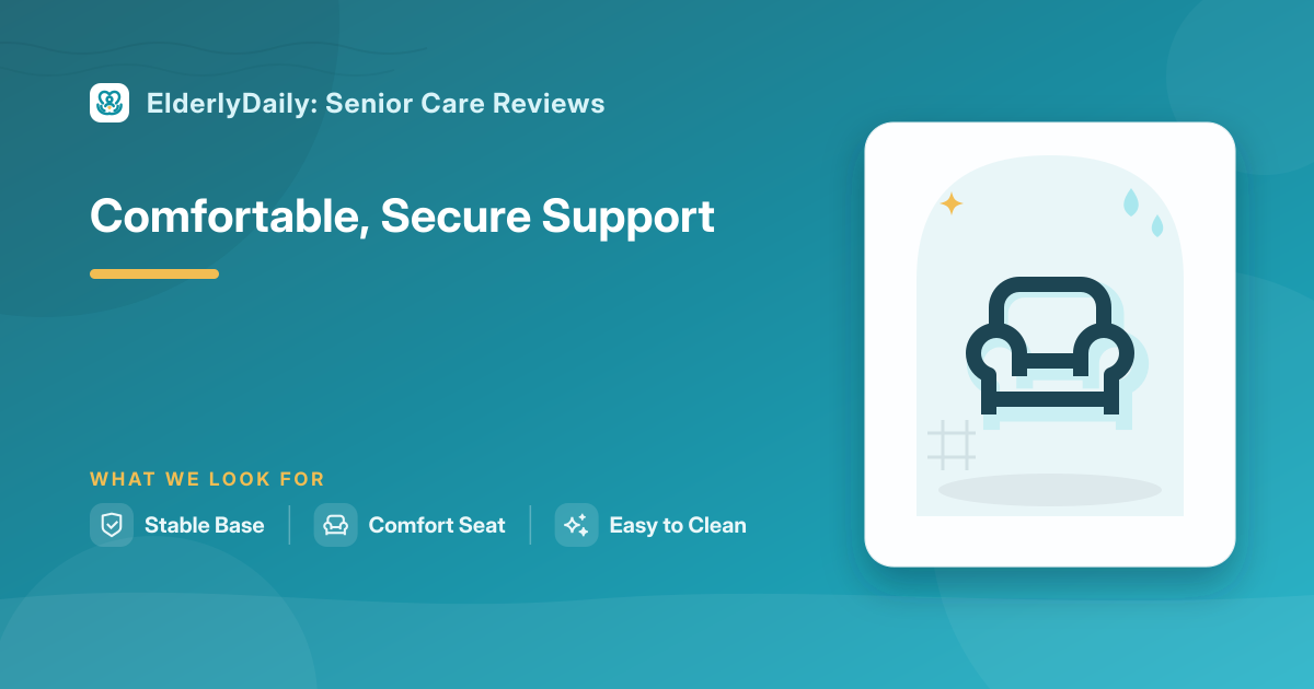 Illustrated review cover — Best Bedside Commode Chairs