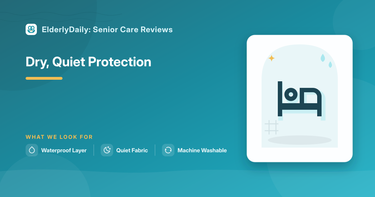 Illustrated review cover — Best Waterproof Mattress Protectors